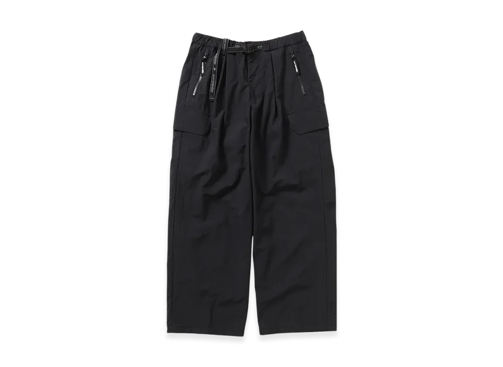 and wander Twill Pants "Black"