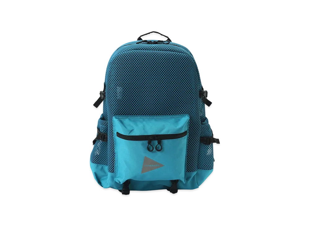 and wander 3D Mesh Backpack "Light Blue"