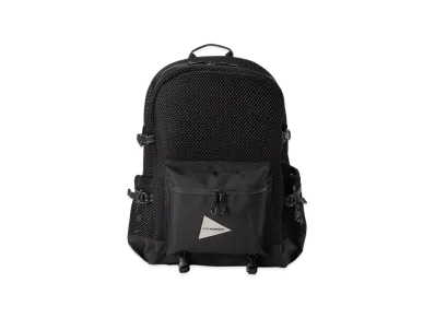 and wander 3D Mesh Backpack "Black"