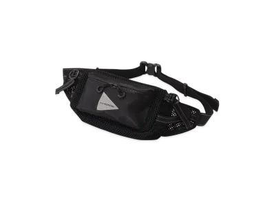 and wander 3D Mesh Waist Bag "Black"