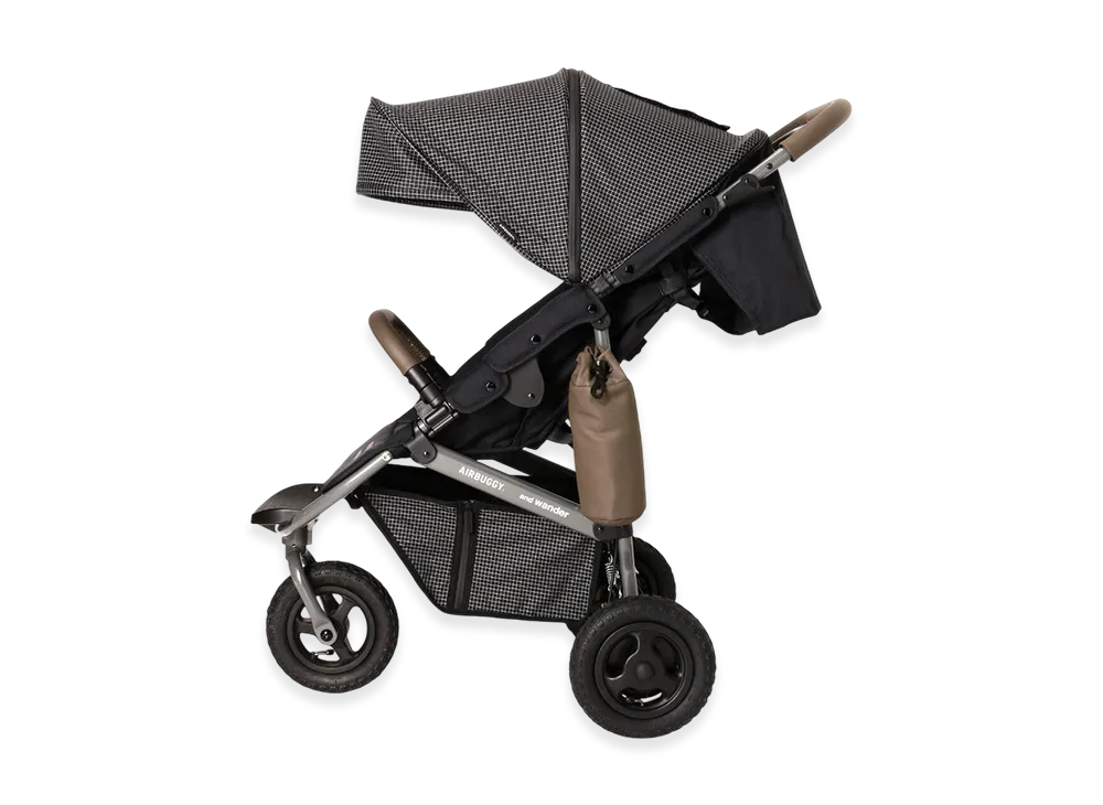 and wander x Airbuggy Coco Baby Buggy "Charcoal"