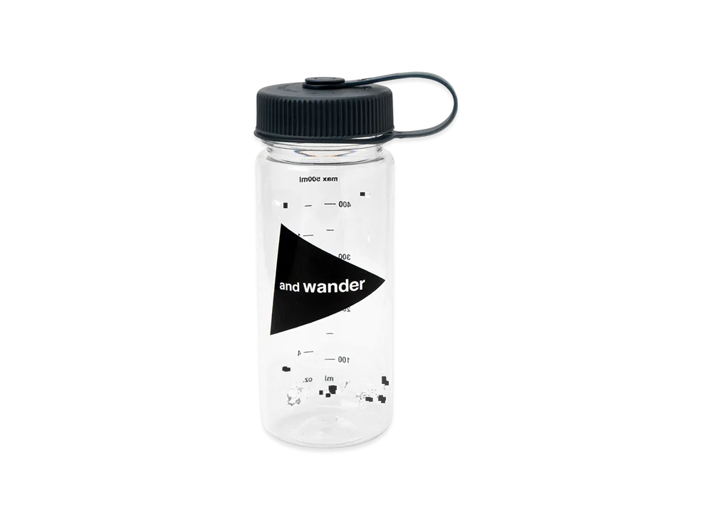 and wander Logo Bottle 500 "Clear"