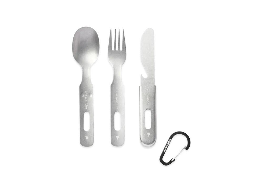 and wander Cutlery Set "Silver"