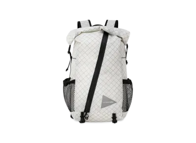 and wander Ecopak 18L Backpack "Off White"