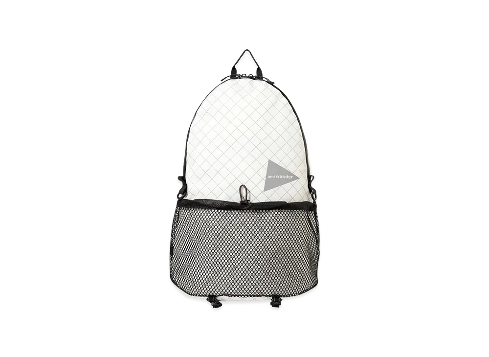 and wander Ecopak 20L Daypack "Off White"