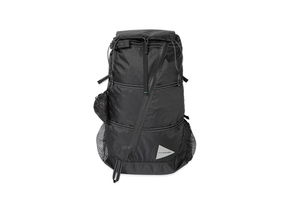 and wander Ecopak 40L Backpack "Black"