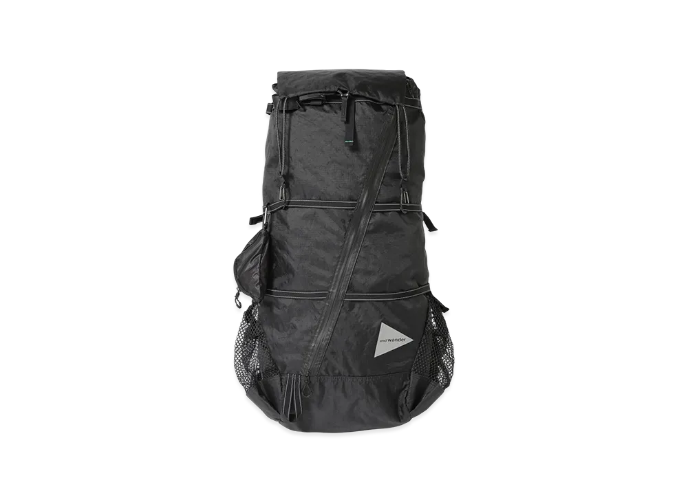 and wander Ecopak 45L Backpack "Black"