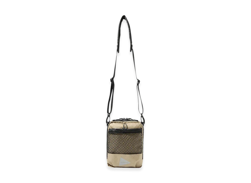and wander Ecopak Sholder Pouch "Beige"
