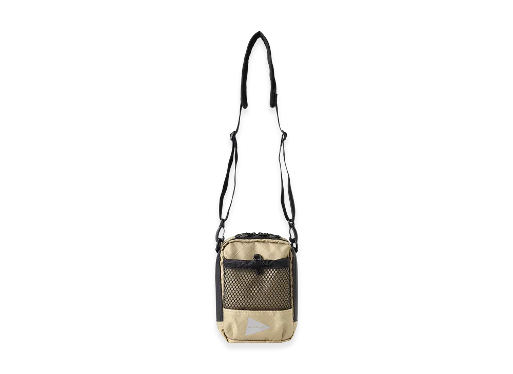 and wander Ecopak Sholder Pouch "Beige"