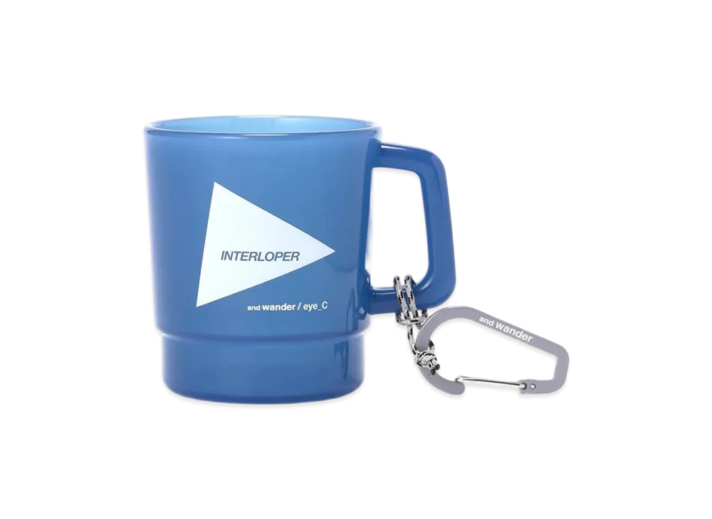 and wander x Eye_C Magazine PP Mug "Light Blue"