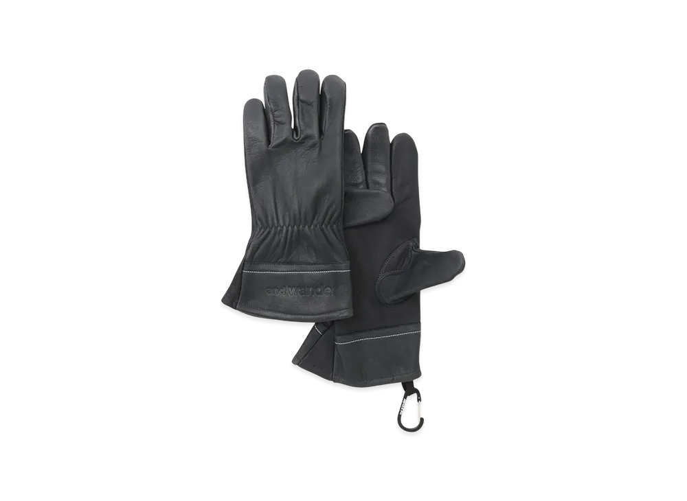 and wander x Grip Swany Takibi Glove "Charcoal"