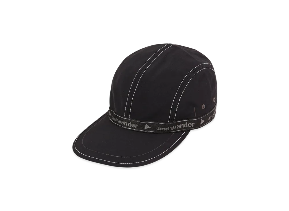 and wander JQ Tape Cap "Black"