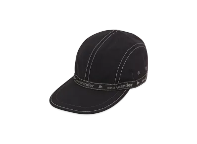 and wander JQ Tape Cap "Black"