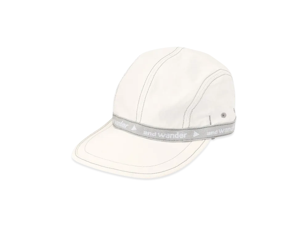 and wander JQ Tape Cap "Off White"
