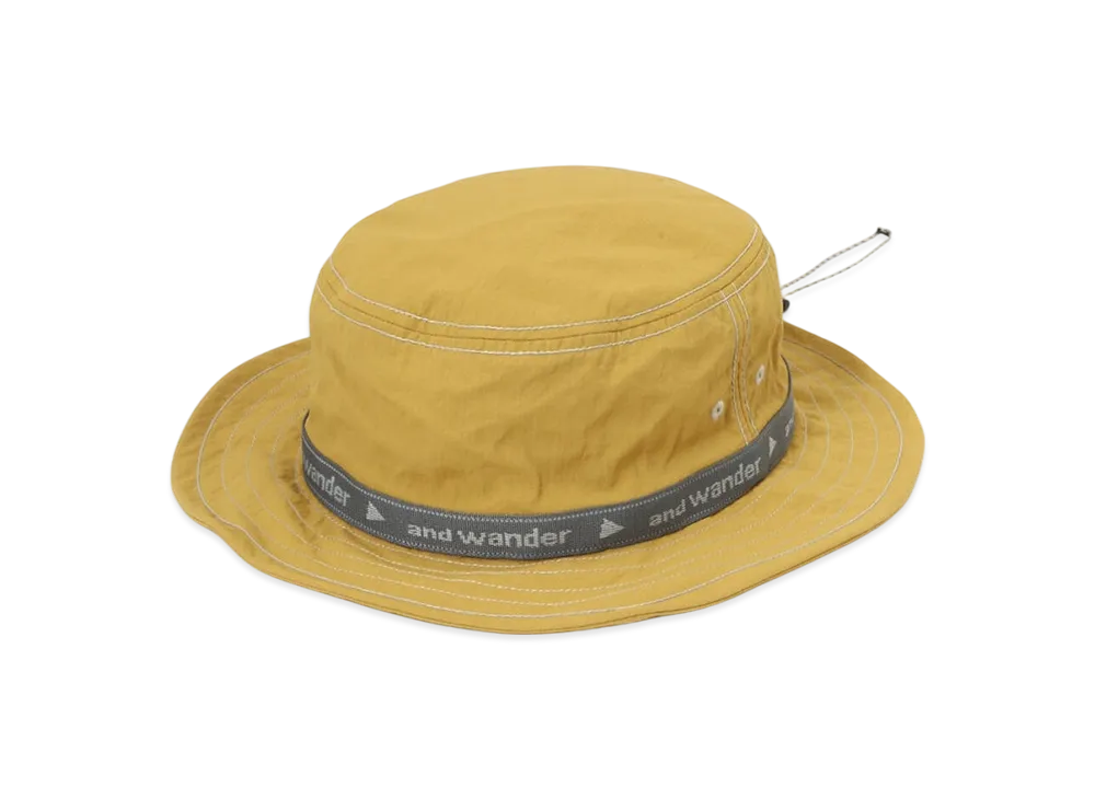 and wander JQ Tape Hat "Yellow"