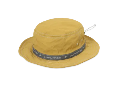 and wander JQ Tape Hat "Yellow"