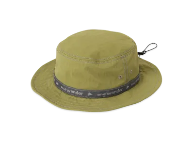 and wander JQ Tape Hat "Green"
