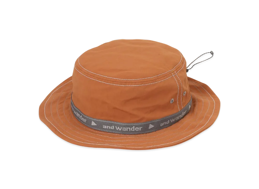 and wander JQ Tape Hat "Orange"