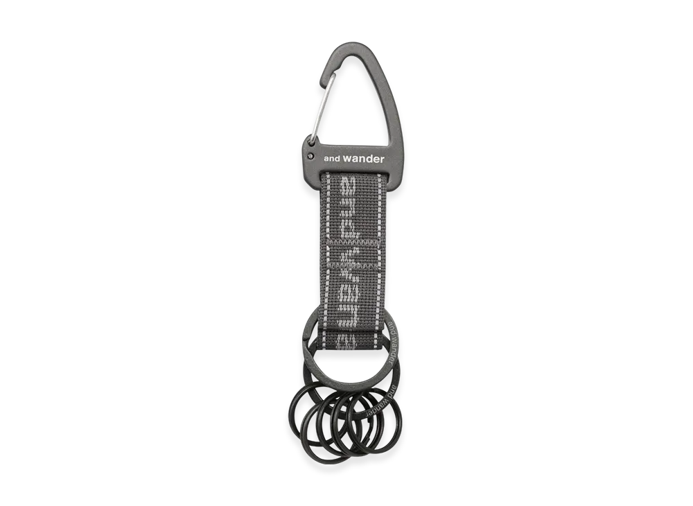 and wander Key Hook "Charcoal"