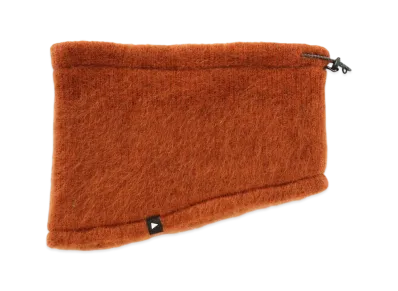 and wander Mohair Wool Neck Warmer "Orange"
