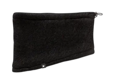 and wander Mohair Wool Neck Warmer "Black"