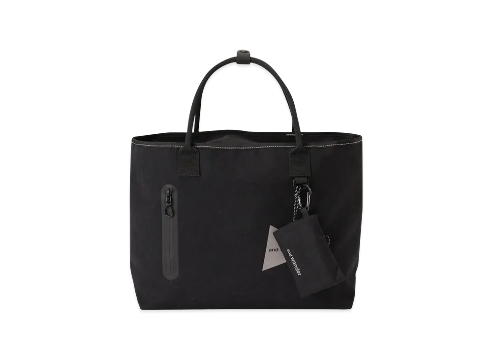 and wander PE/CO Tote Bag "Black"