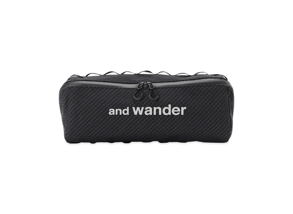 and wander Reflective Rip Expansion Sack "Black"