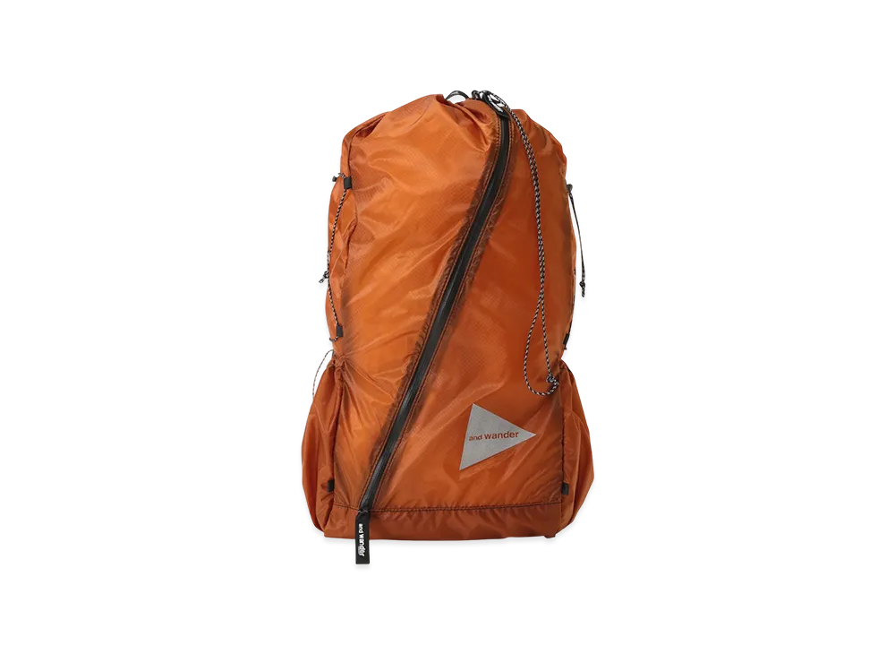 and wander Sil Daypack "Dark Orange"