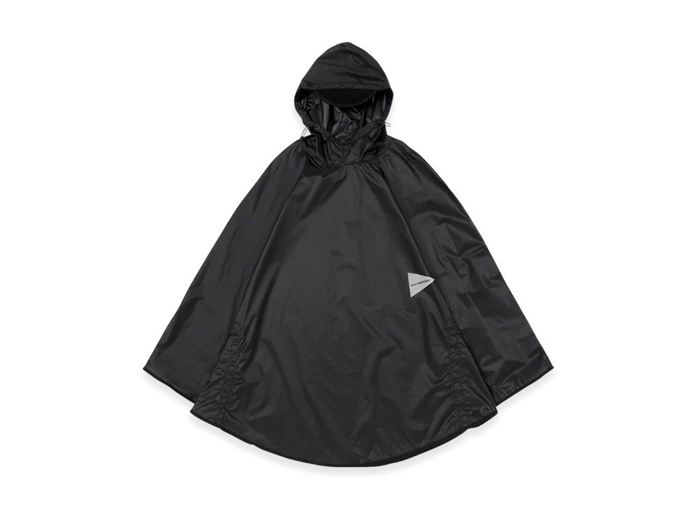 and wander Sil Poncho "Charcoal"