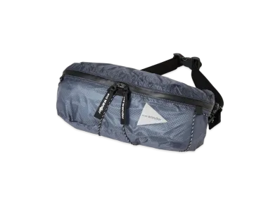 and wander Sil Waist Bag "Blue"