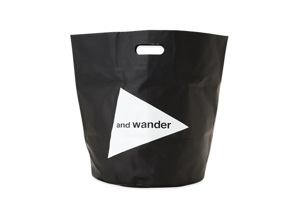 and wander Storage Bucket 35L "Black"