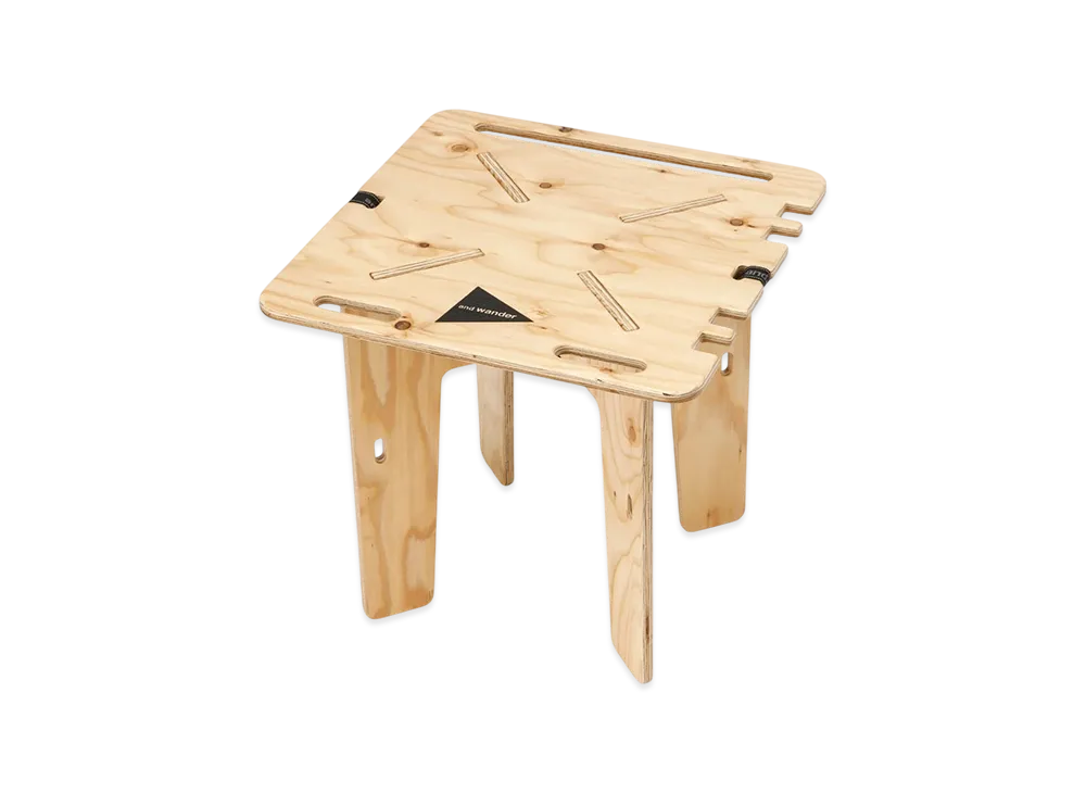 and wander Takibi Wood Table "Wood"