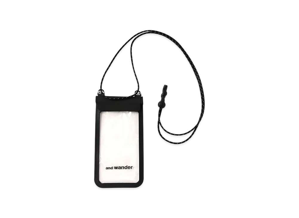 and wander Waterproof Phone Case "Black"