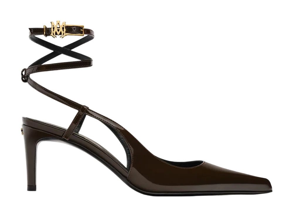 AMIRI Women's MA Kitten Heel "Chocolate"