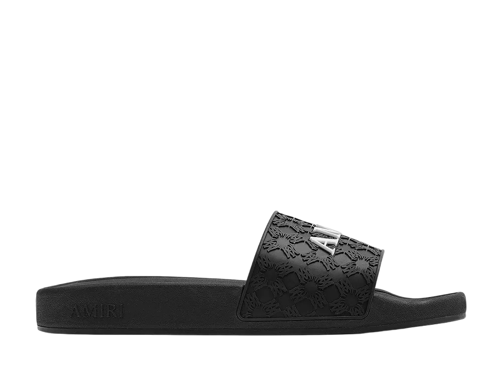 AMIRI Women's MA Quad Pool Slide "Black"