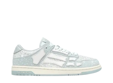 AMIRI Women's Crystal Skel-Top Low "Ice"