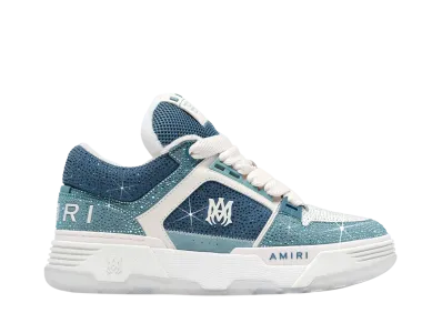 AMIRI Women's Crystal MA-1 "Dusty Blue"