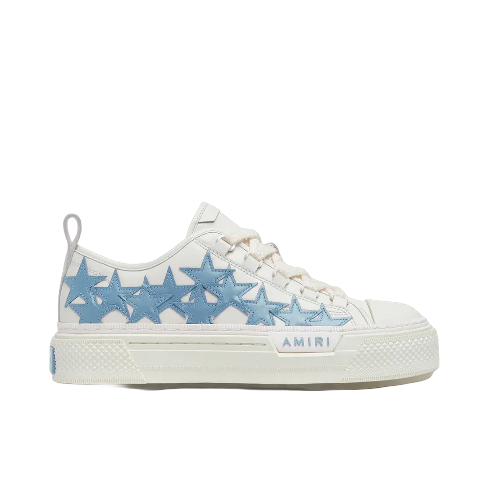 AMIRI Women's Stars Court Low "Ocean Sky"