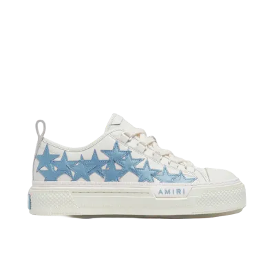 AMIRI Women's Stars Court Low "Ocean Sky"