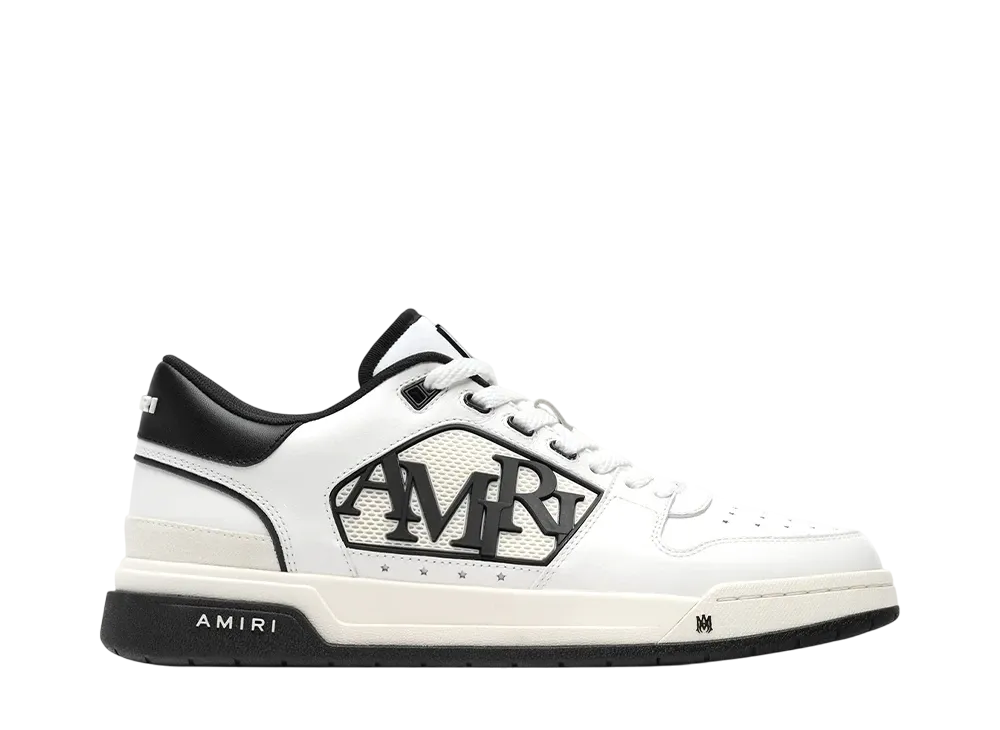AMIRI Women's Classic Low "White/Black"