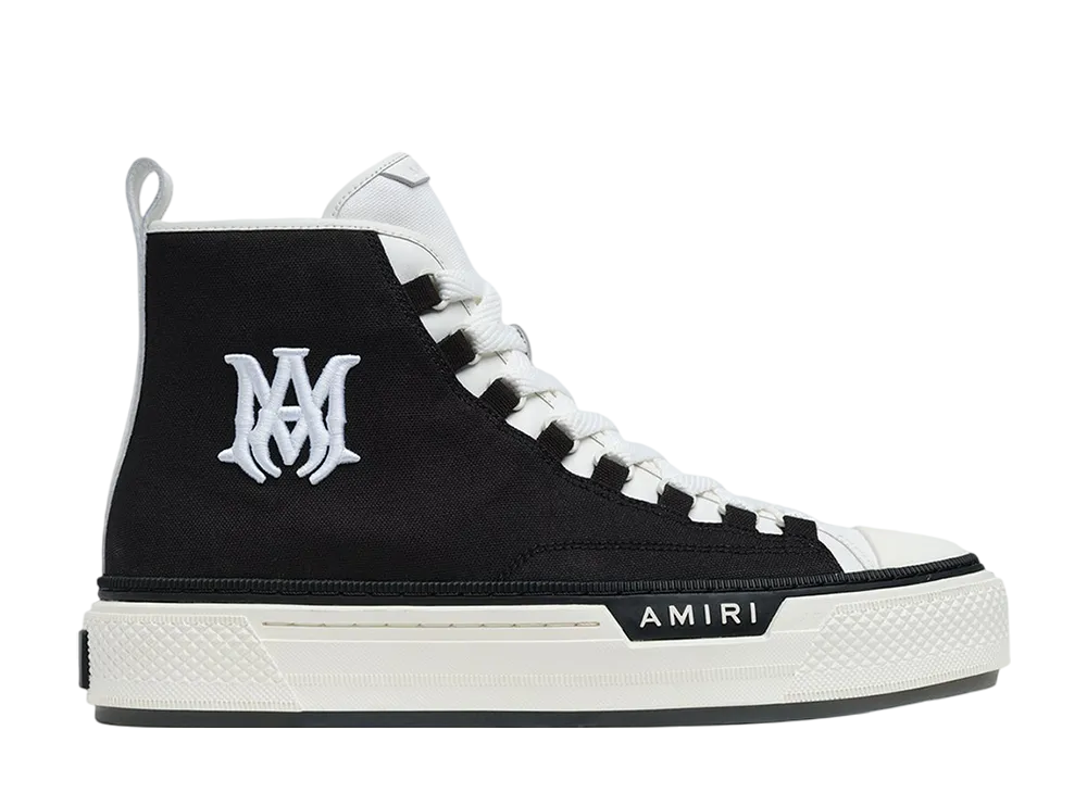 AMIRI Women's MA Court Hi "Black/White"