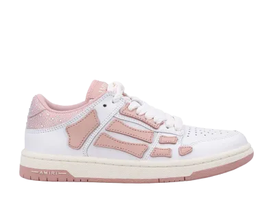 AMIRI Women's Skel Top Low "Crystal/Evening Sand"