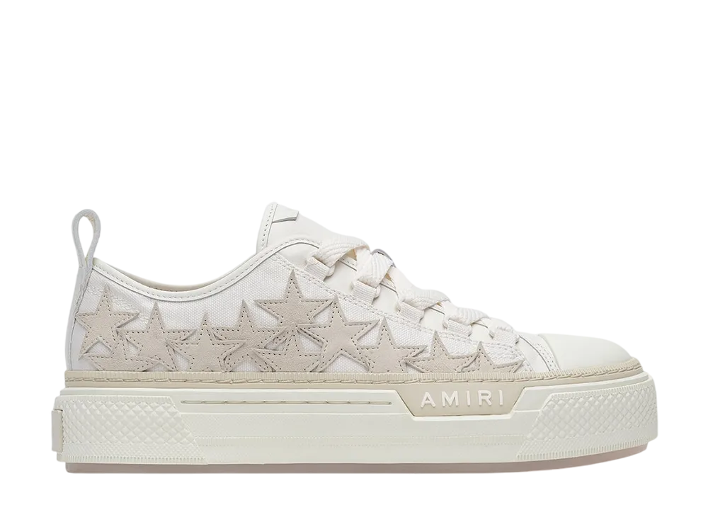 AMIRI Women's Stars Court Low "Alabaster"