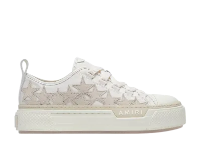 AMIRI Women's Stars Court Low "Alabaster"