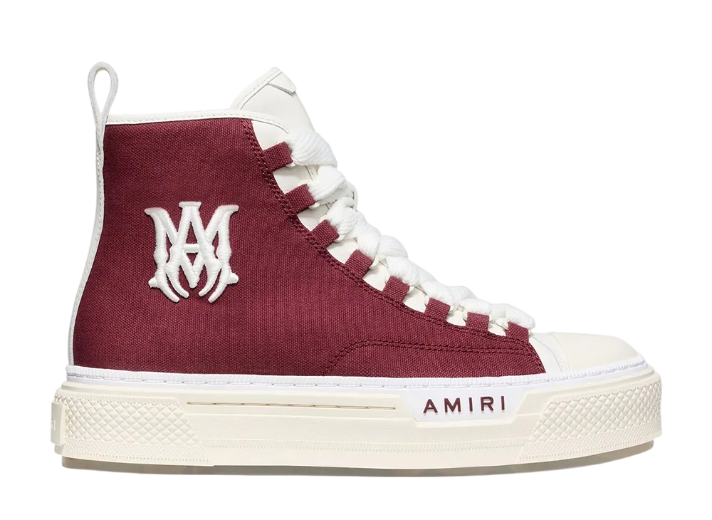 AMIRI Women's MA Court Hi "Wine"