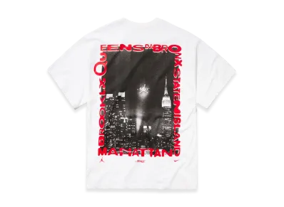 AWAKE NY x Jordan 5 Borough Tee "White"