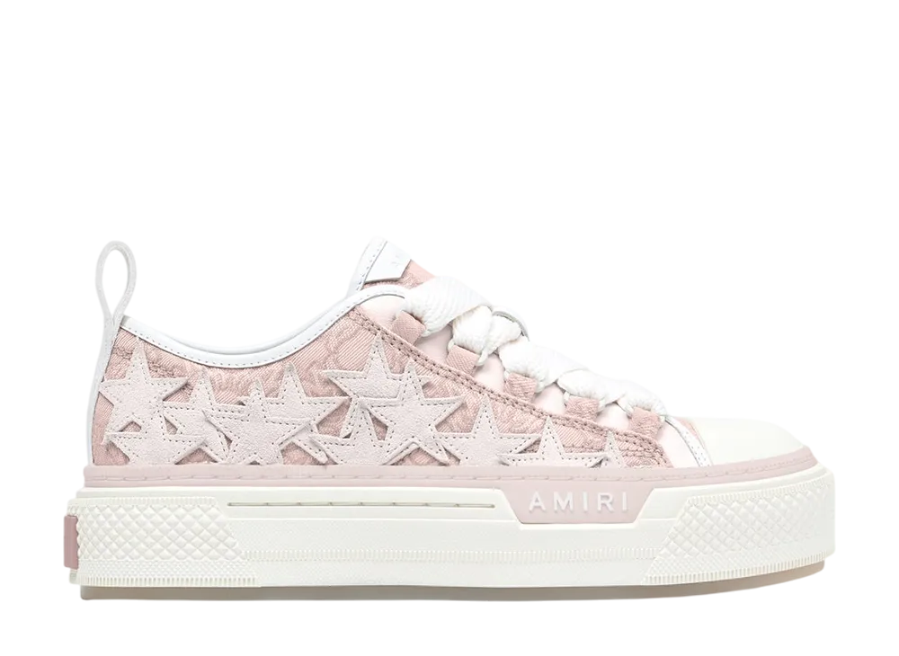 AMIRI Women's MA Quad Stars Court Low "Pink"