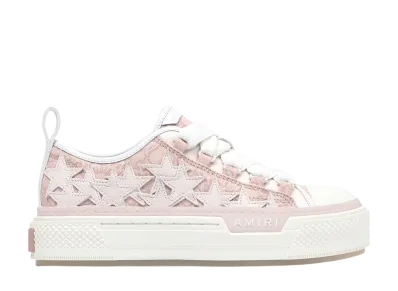 AMIRI Women's MA Quad Stars Court Low "Pink"
