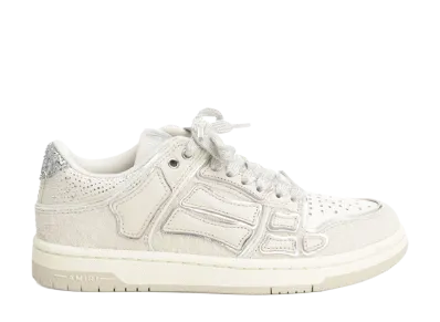 AMIRI Women's Skel Top Low "Glitter/Alabaster"