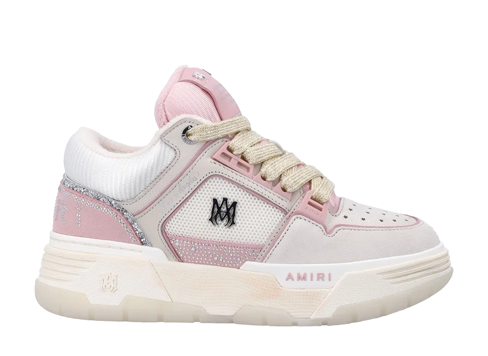 AMIRI Women's MA-1 "Crystal/Pale Pink"